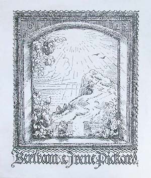 Bertram & Irene Pickard : Ex-libris