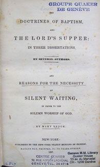 The doctrines of baptism, 1837