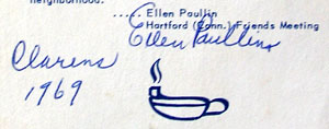 Ellen Paullin, 1969